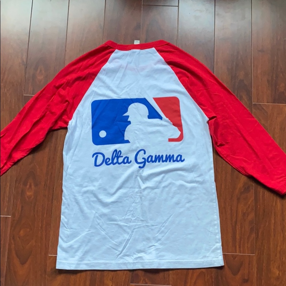 Delta Gamma Baseball Tee